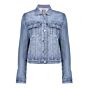 Geisha Jeans Jacket Mid Blue Denim