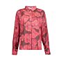 Geisha Blouse Bloemenprint Brown/Red