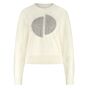 Nukus Intarsia Pullover Offwhite