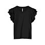 Summum Top Cotton Single Jersey Garment Dyed Black