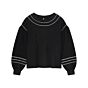Summum Woman Embriodered Sweater Black 