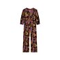 Summum Woman Jumpsuit Flower Jacquard 