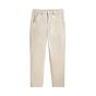 Summum Woman Slim Chino Stretch Sateen Ivory 