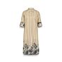 Summum Woman Dress Border Print Multicolor 