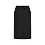 Summum Woman Sweat Skirt Brushed Back Black