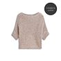 Summum Woman Wrap Sweater Sequin Blend Knit 
