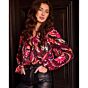 Tramontana Blouse Bold Flowers Print Pinks