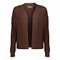 Geisha Cardigan Basic Dark Brown