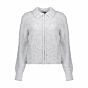 Geisha Cardigan With Collar Light Grey 