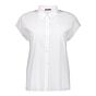 Geisha Blouse Rhinestones Offwhite