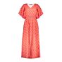 Geisha Midi Dress Coral / Pink