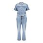 Geisha Jumpsuit Stone Bleach Denim 