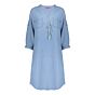 Geisha Jeans Dress Stonebleach Denim