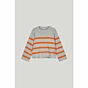 Summum Woman Striped Sweater Soft Viscose Mist