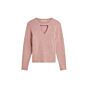 Summum Woman Sweater Wool Blend Knit Faded Pink