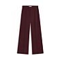 Summum Woman Wide Leg Pant Soft Scuba Burgundy 