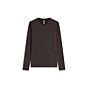 Summum Woman Basic Tee Soft Dark Chcolate