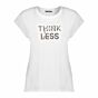 Geisha T-shirt Think Less Offwhite