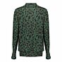 Geisha Top with Smock Emerald/Camel
