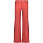 Tramontana Trousers Twill Wide Leg Stone Red 