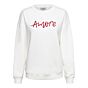 Woman And Co Amore Trui Offwhite Red 