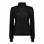 Geisha Light Knit Lurex Col Black