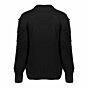 Geisha Pullover Dot & Flower Black